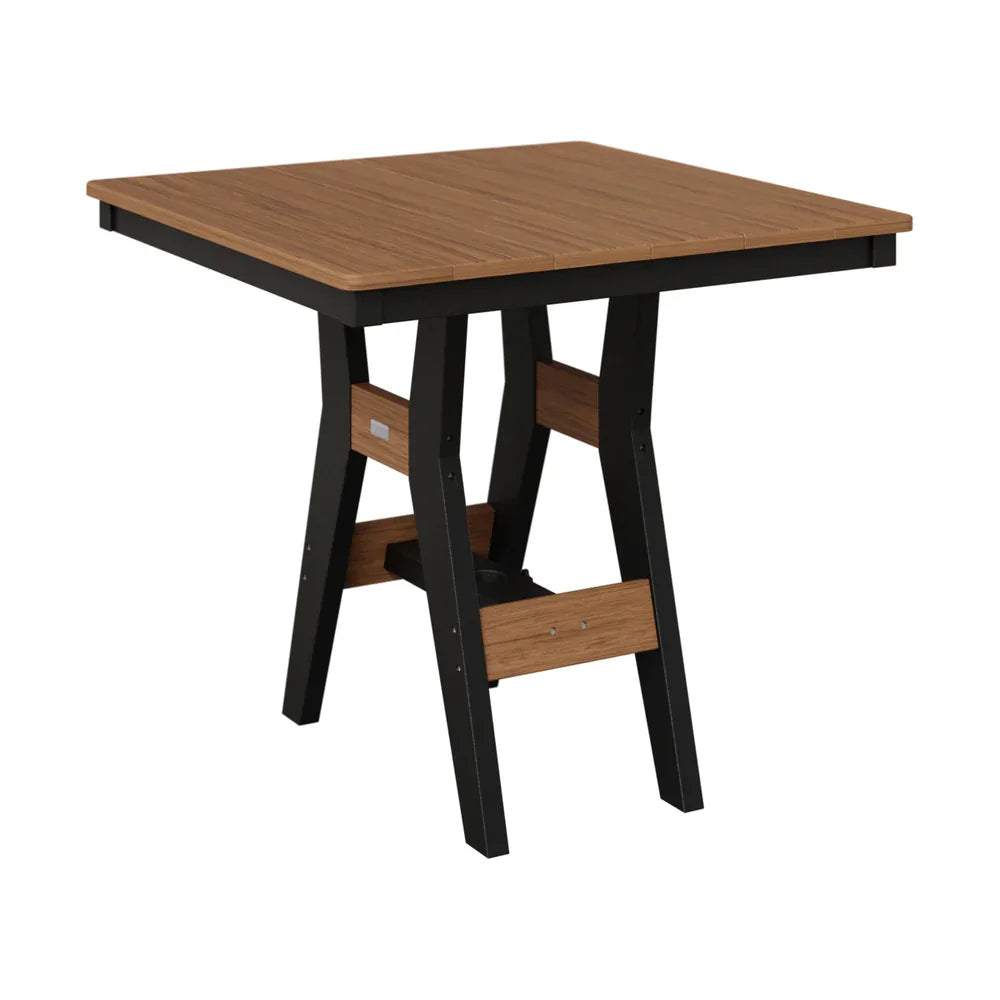 Harbor 33" Square Dining Table - Hammered Top Finish