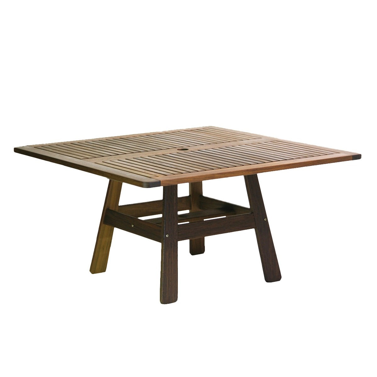 Heritage Beechworth 53" Square Dining Table with Umbrella Hole