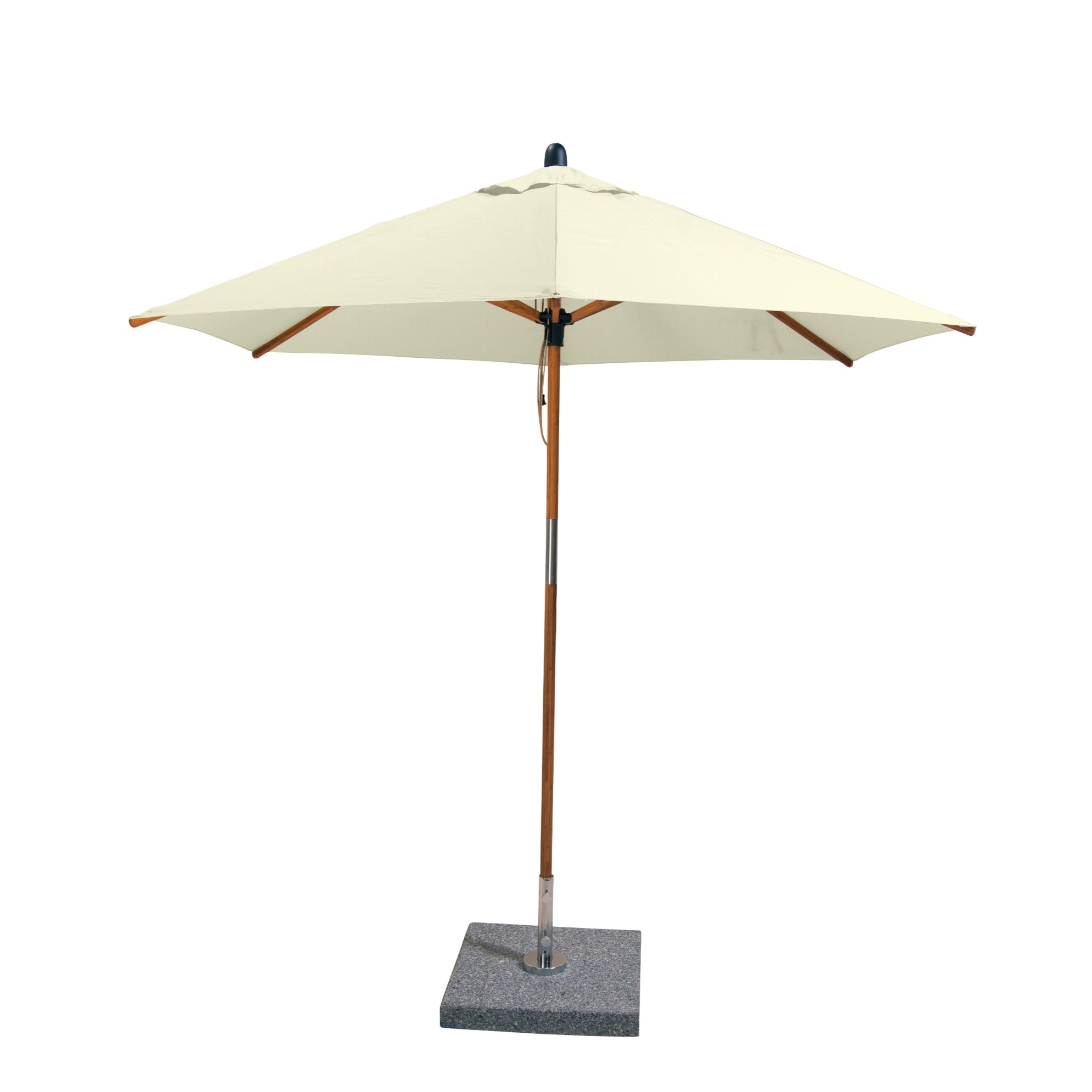 Sirocco 9' Round Bamboo Market Umbrella