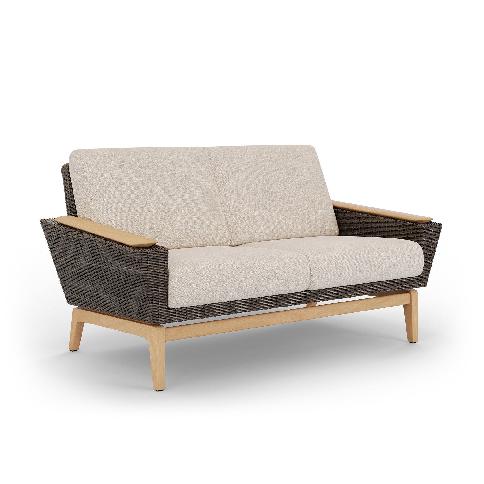 Inception Wicker Loveseat 33420 by Jensen Outdoor