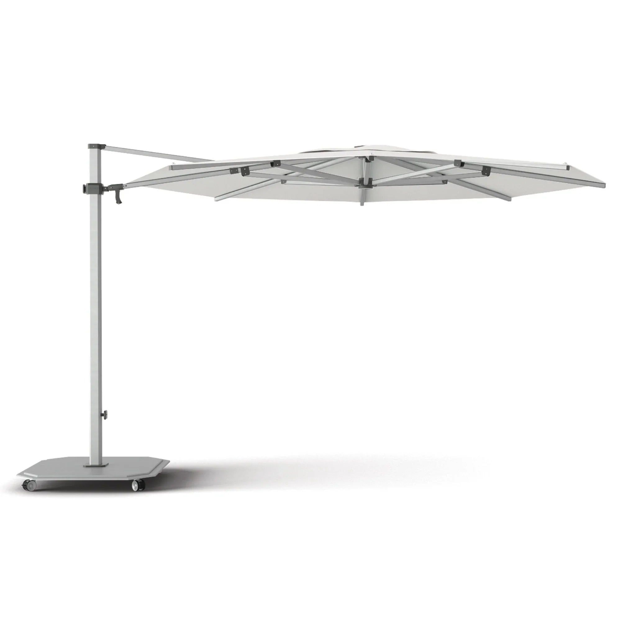 11.5' Octagon Aluminum Sidepost Tilt Umbrella