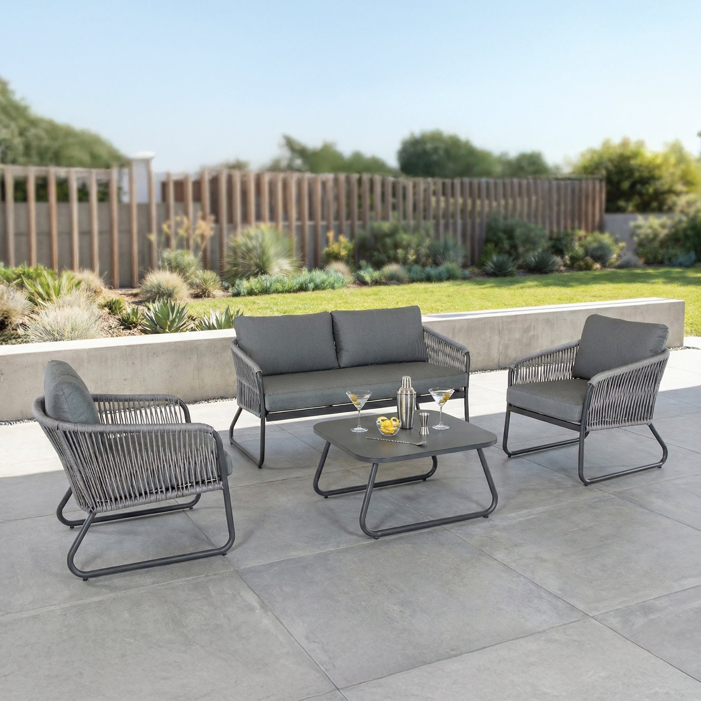 Kingston Aluminum Lounge Set