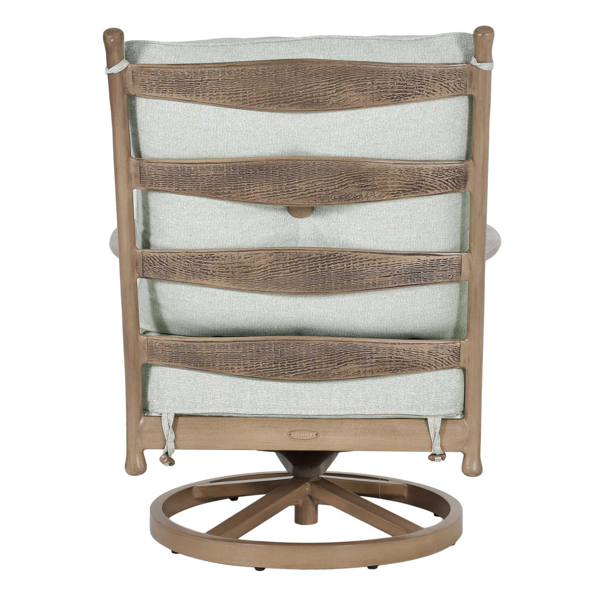 Lodge High Back Swivel Rocker