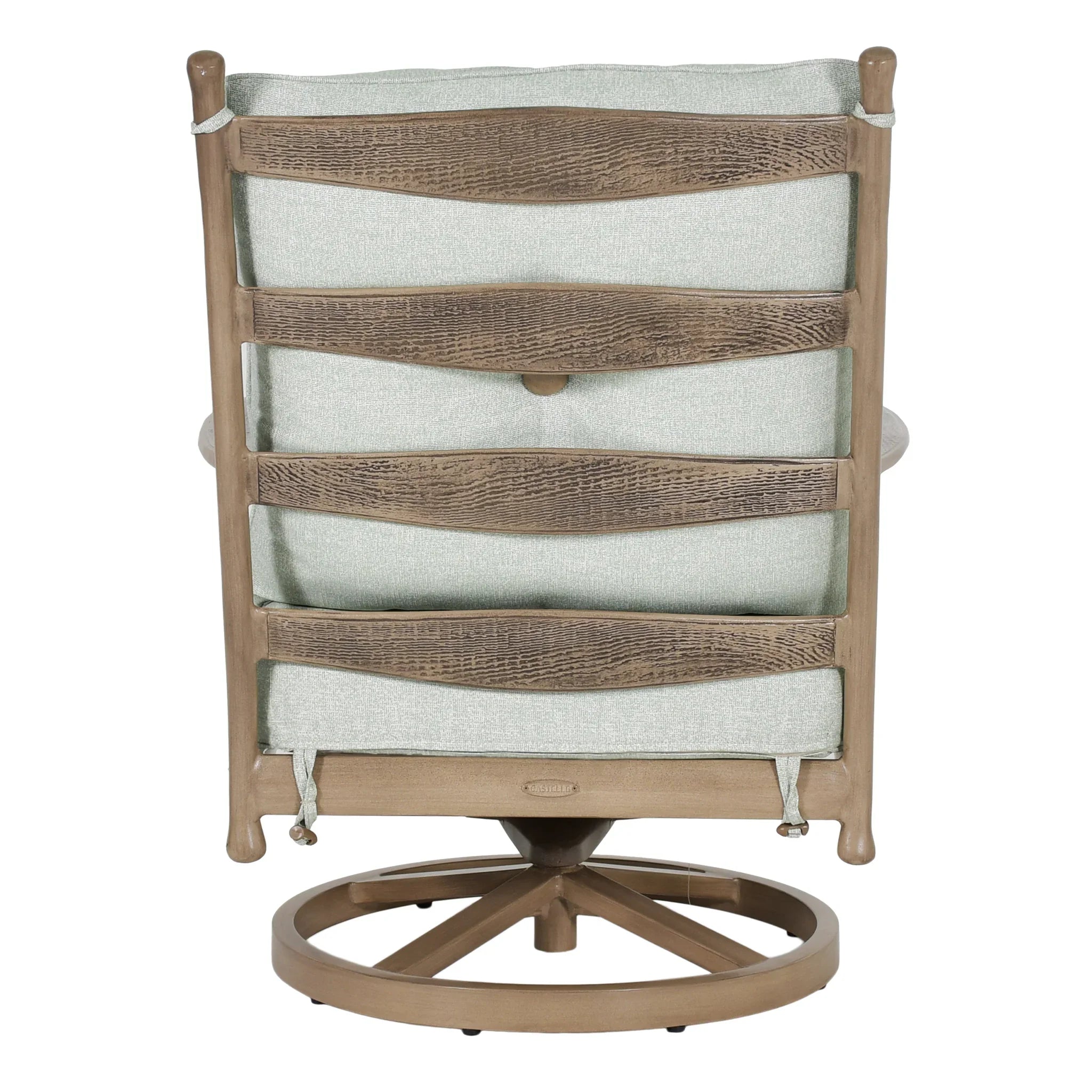 Lodge High Back Swivel Rocker