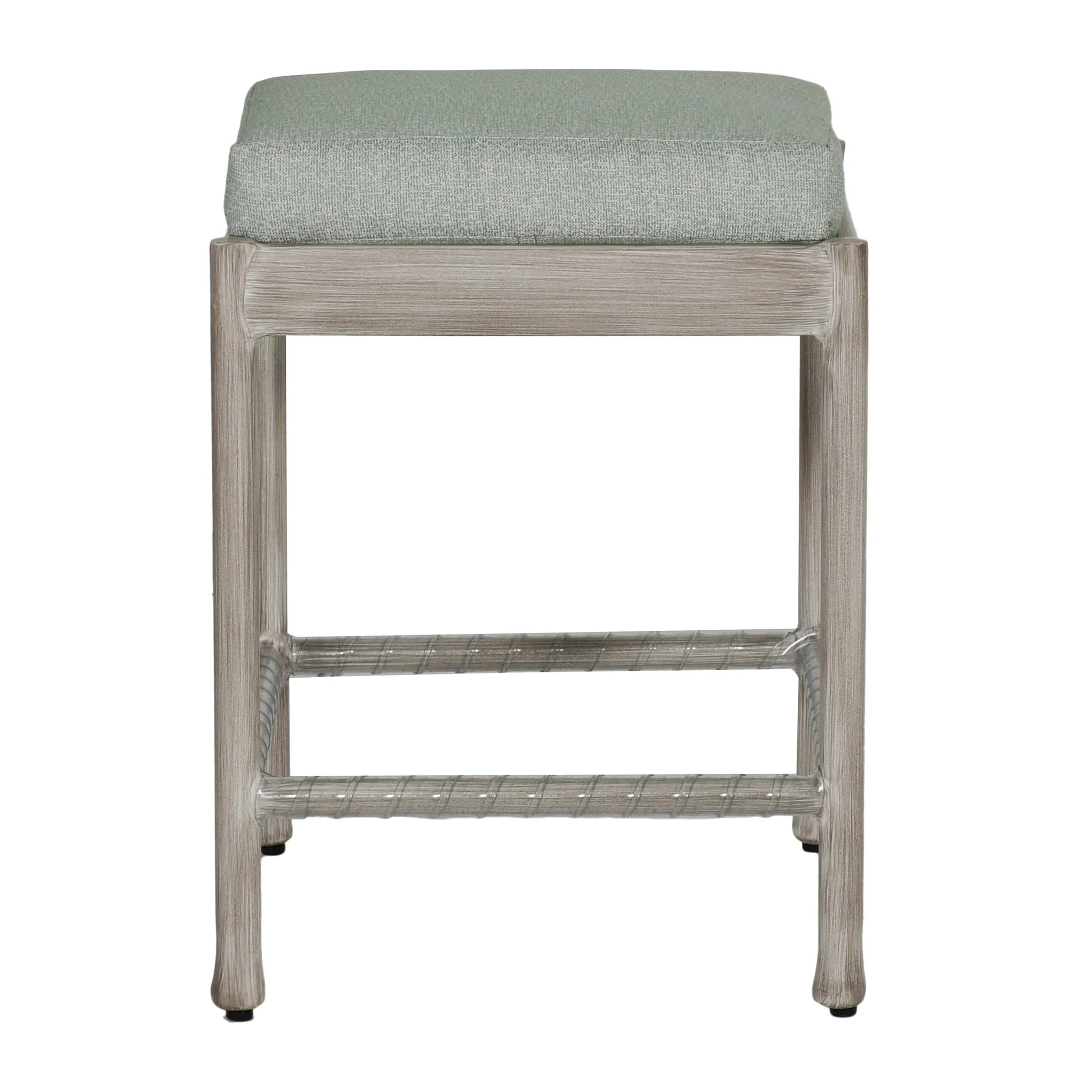 Lodge Cushioned Counter Arm Chair