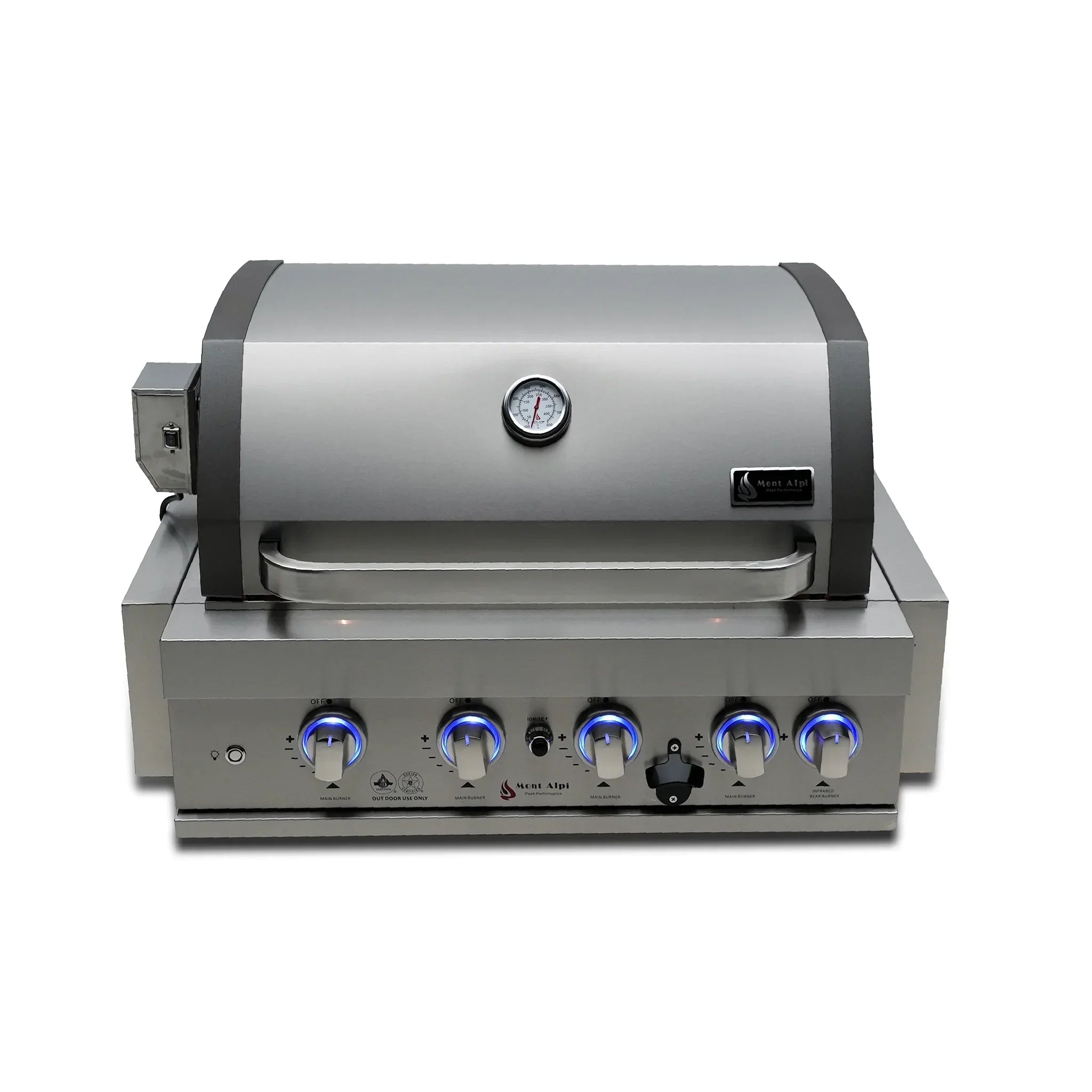 400 32" Stainless Steel 4-Burner Built-In Grill
