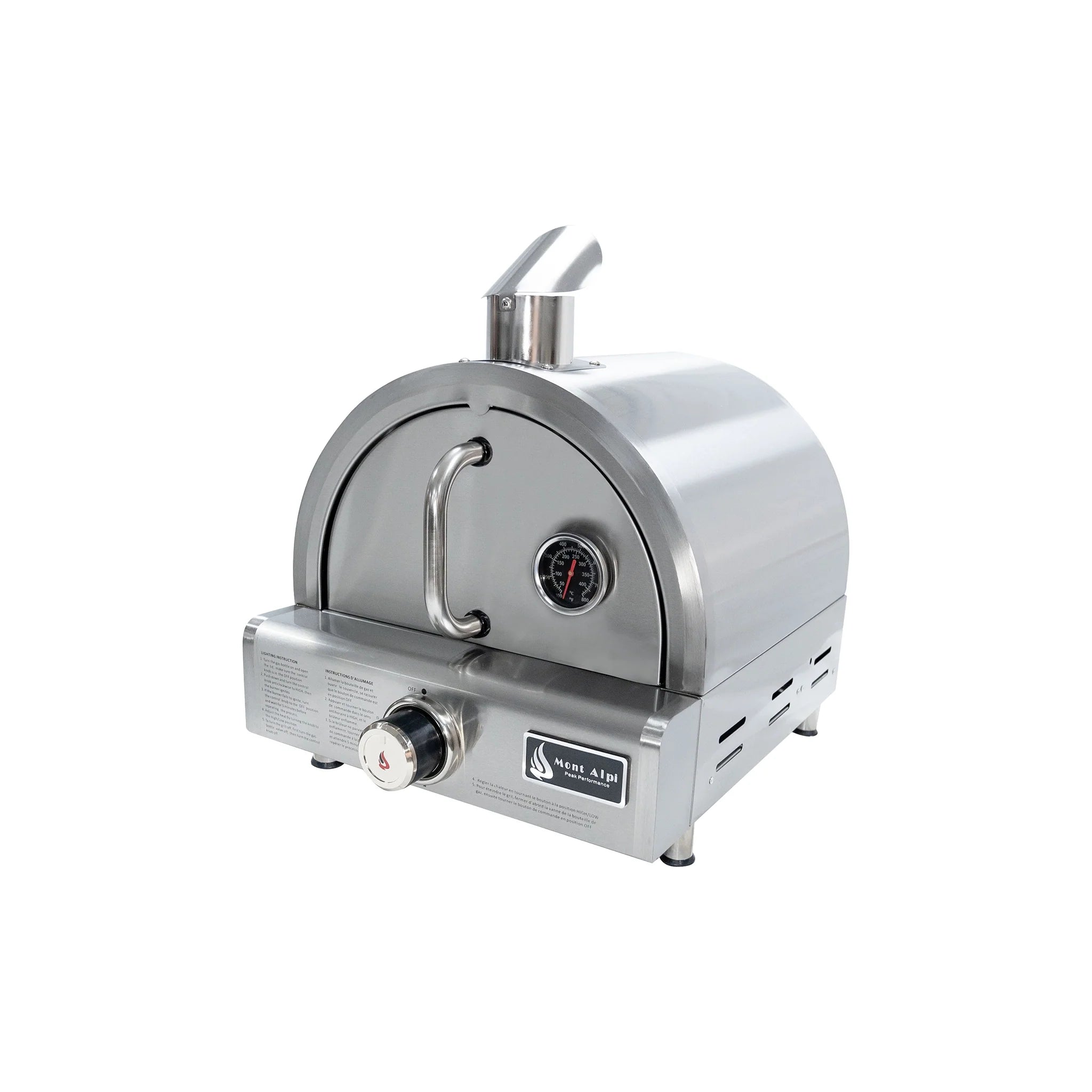 Stainless Steel Portable Propane Gas Outdoor Pizza Oven