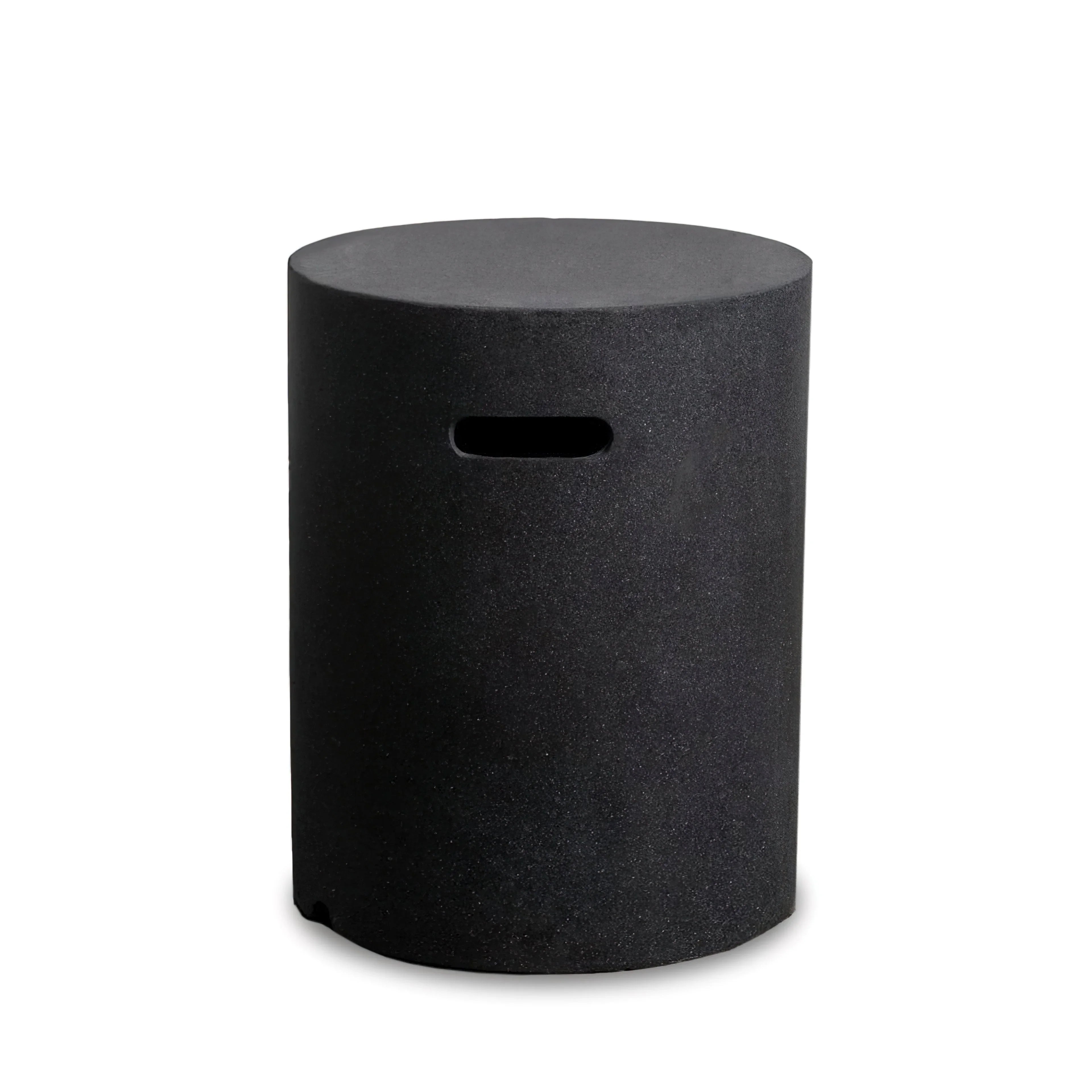 Beton 16" Round Propane Tank Cover#Finish_Graphite