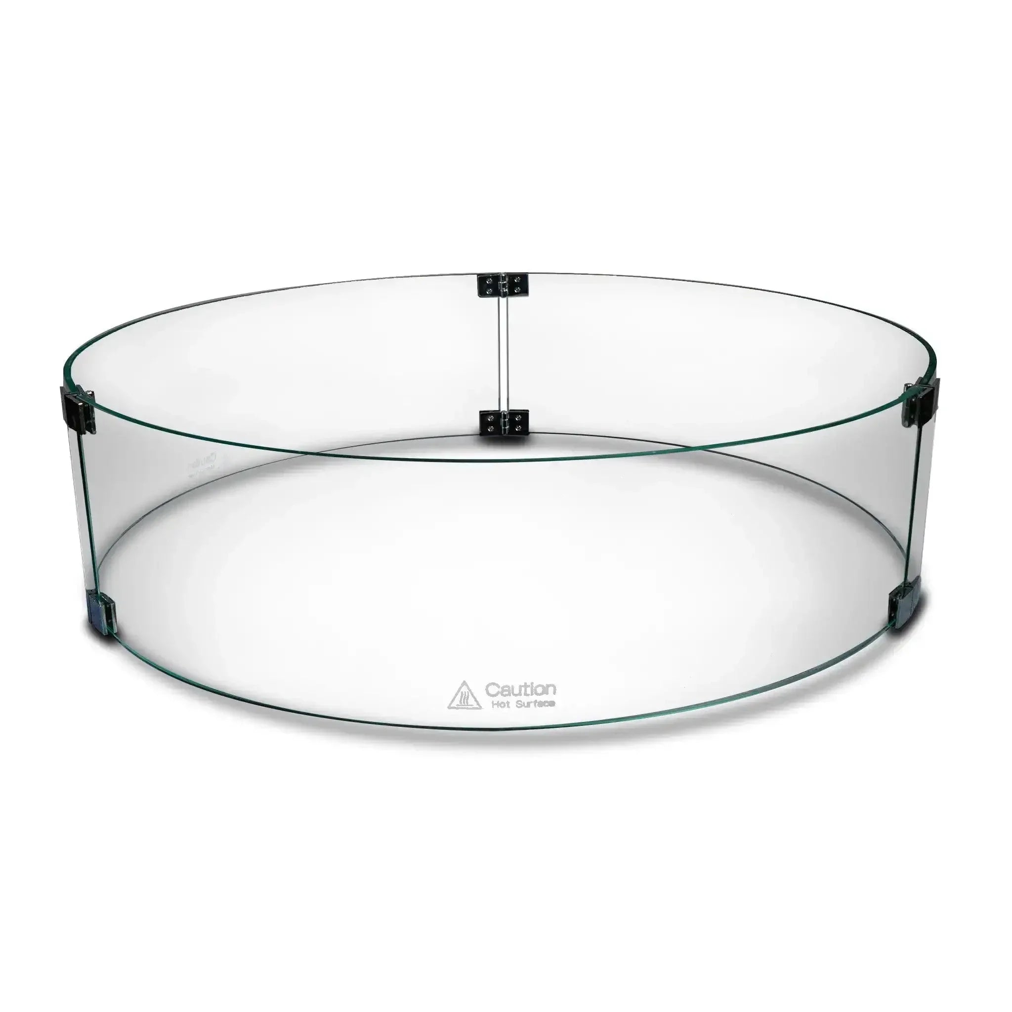 Beton Round Glass Wind Guard