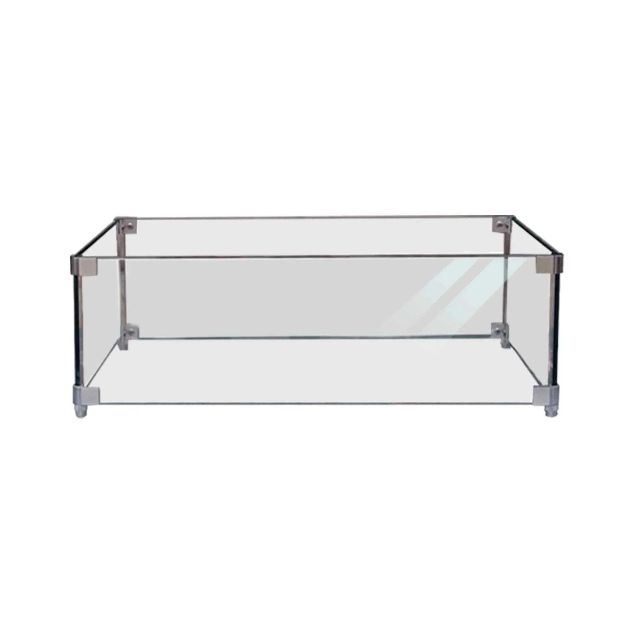 Beton Square Glass Wind Guard