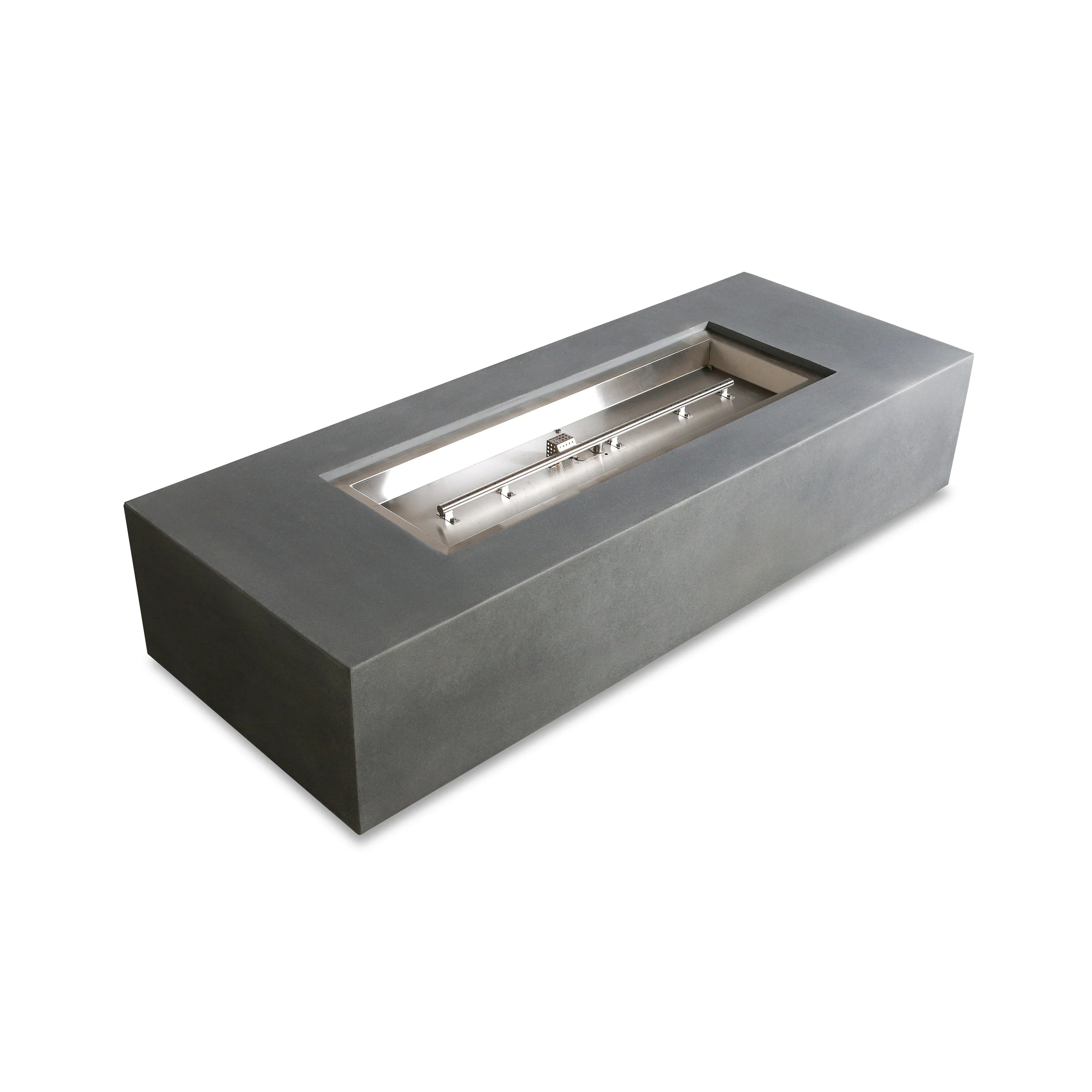 Beton 72" Rectangular Gas Fire Pit#Finish_Natural Gray (GY)