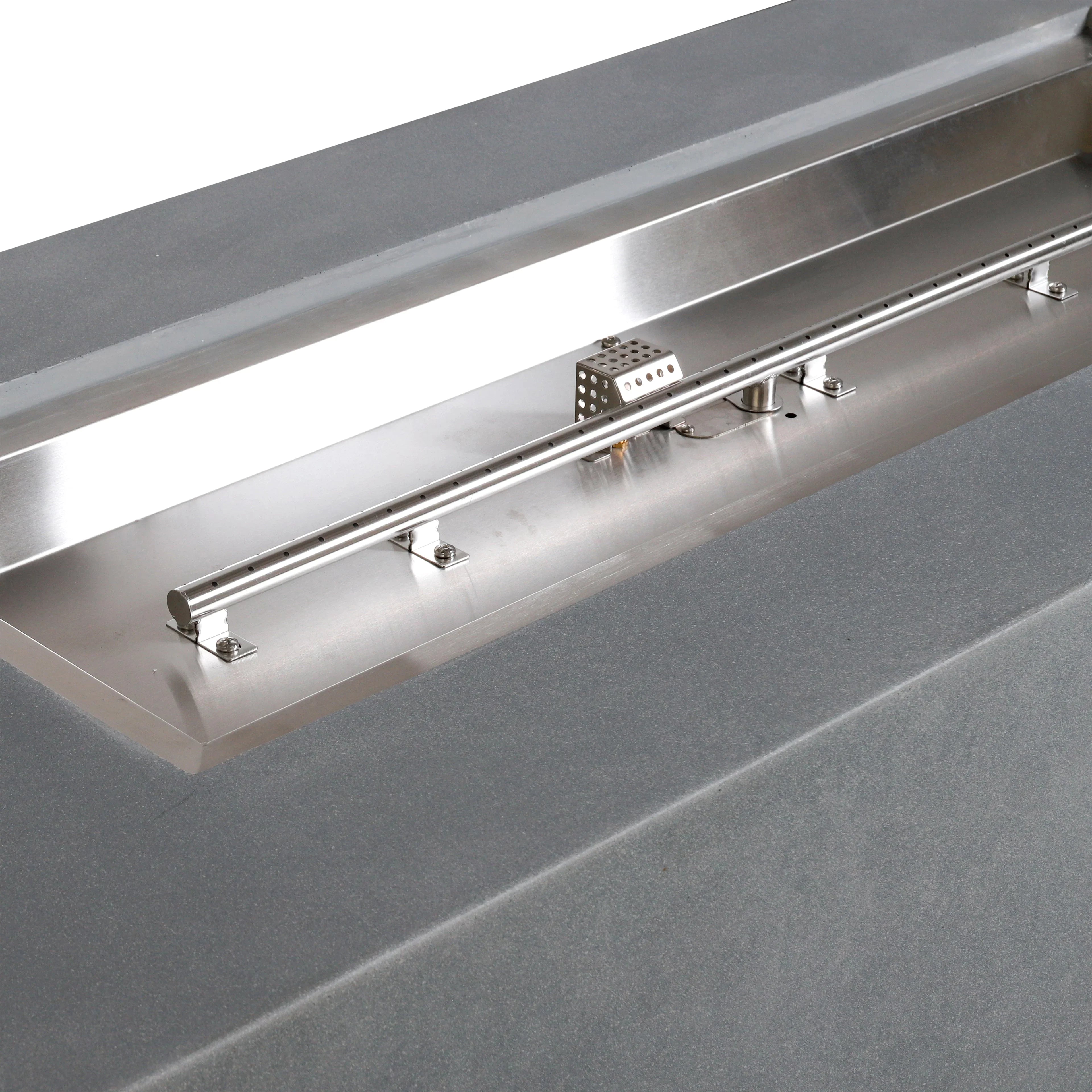 Beton 72" Rectangular Gas Fire Pit#Finish_Natural Gray (GY)