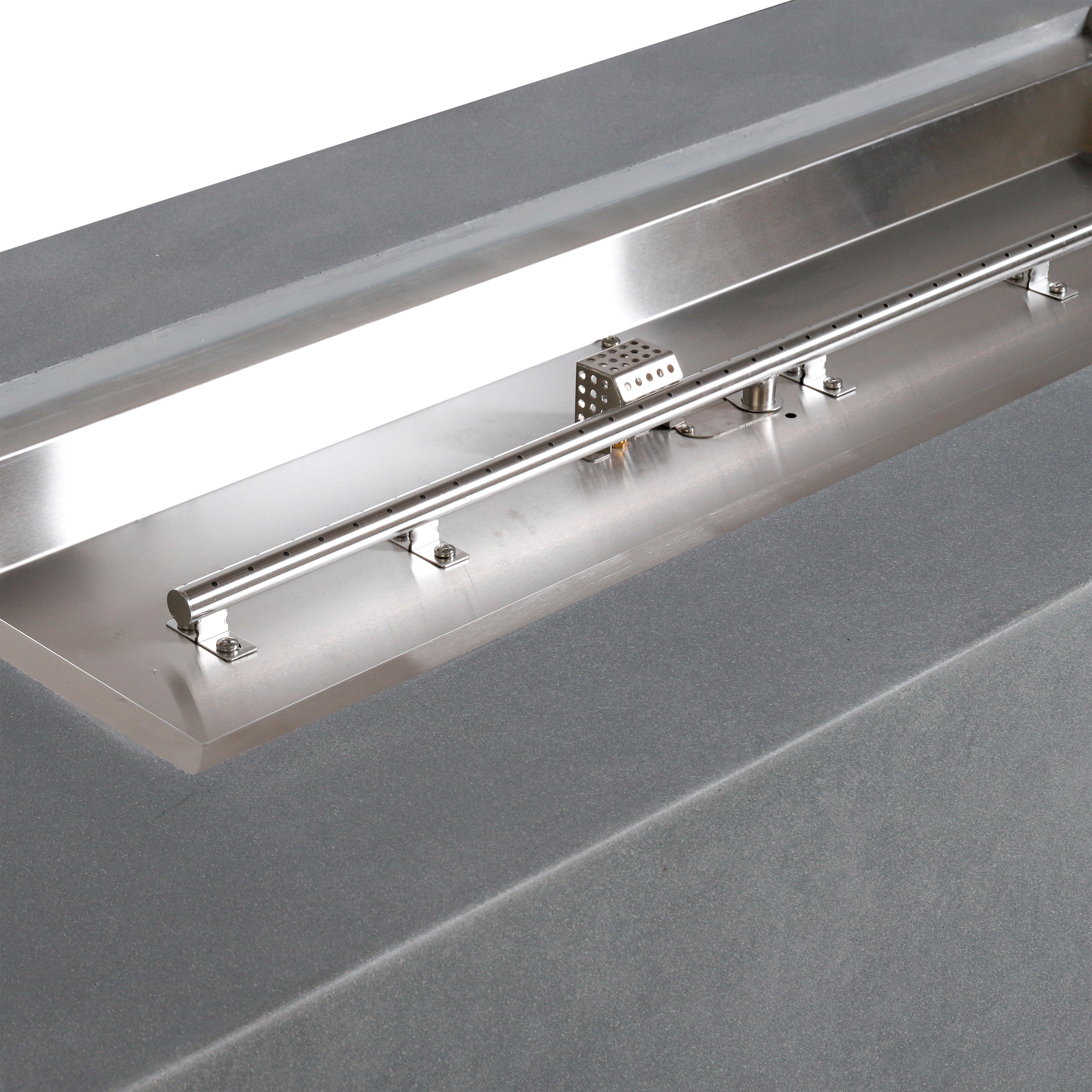 Beton 72" Rectangular Gas Fire Pit#Finish_Natural Gray (GY)