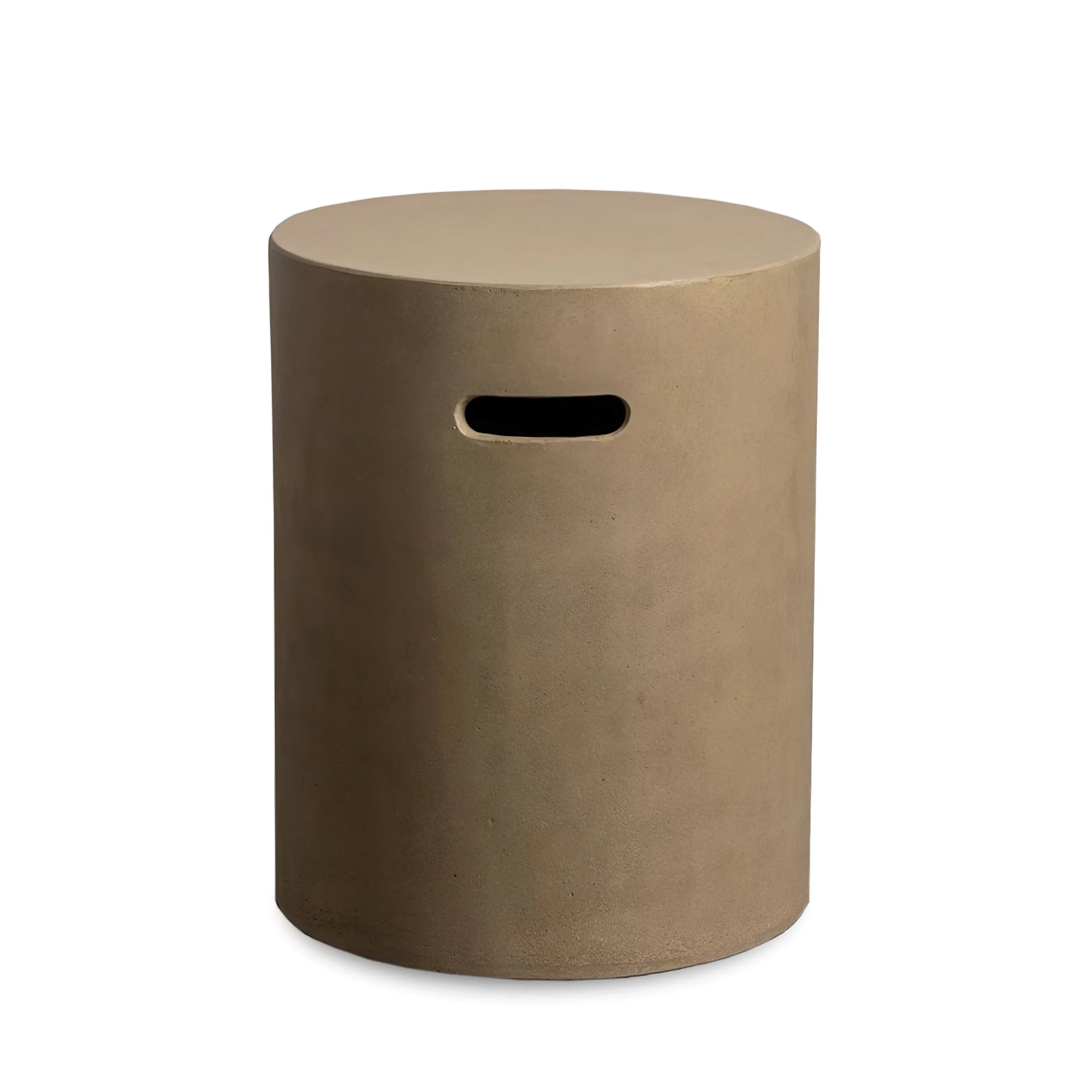 Beton 16" Round Propane Tank Cover#Finish_Sand