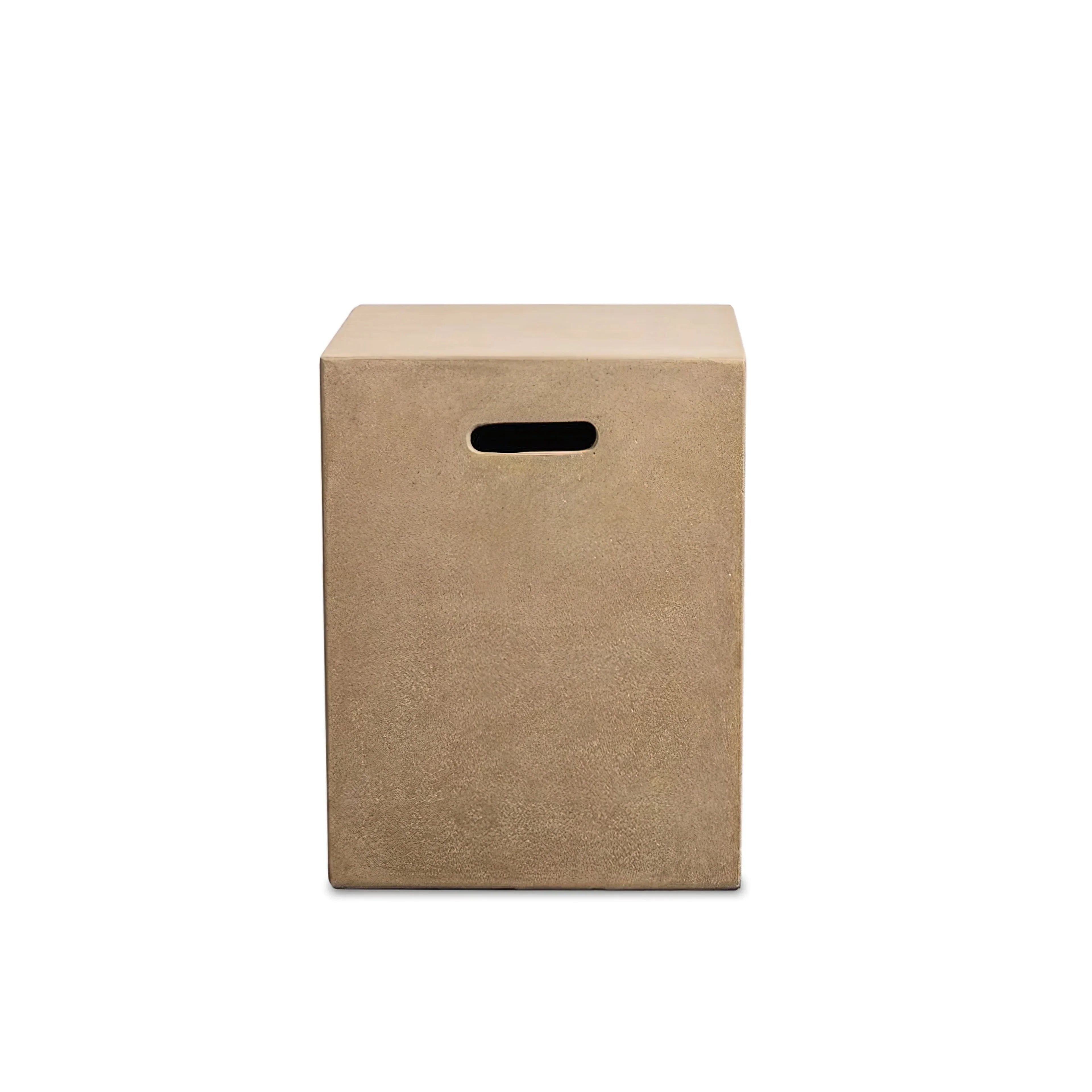 Beton 16" Square Propane Tank Cover#Finish_Sand