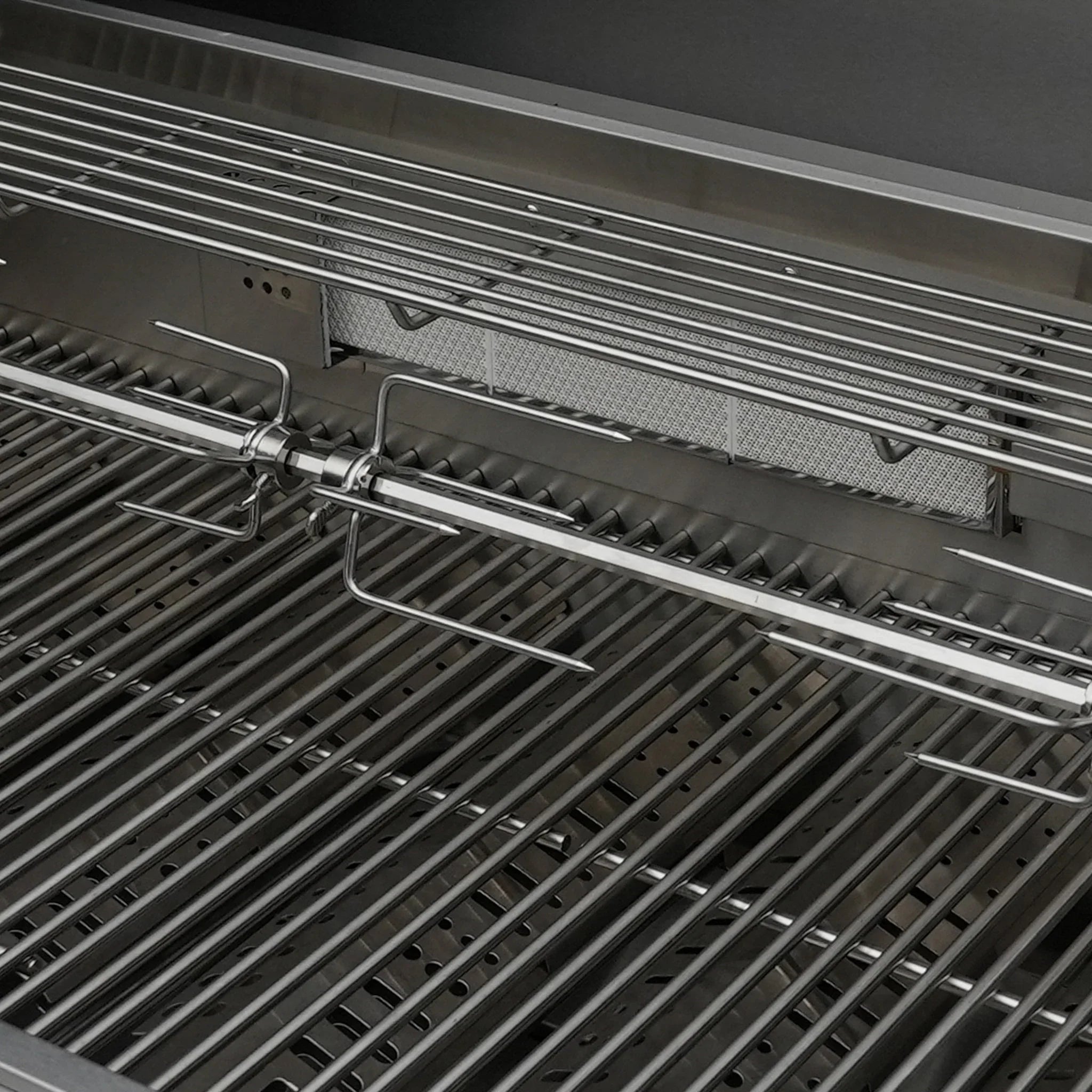 805 Deluxe 8 ft. Stainless Steel 6-Burner Outdoor Kitchen Island