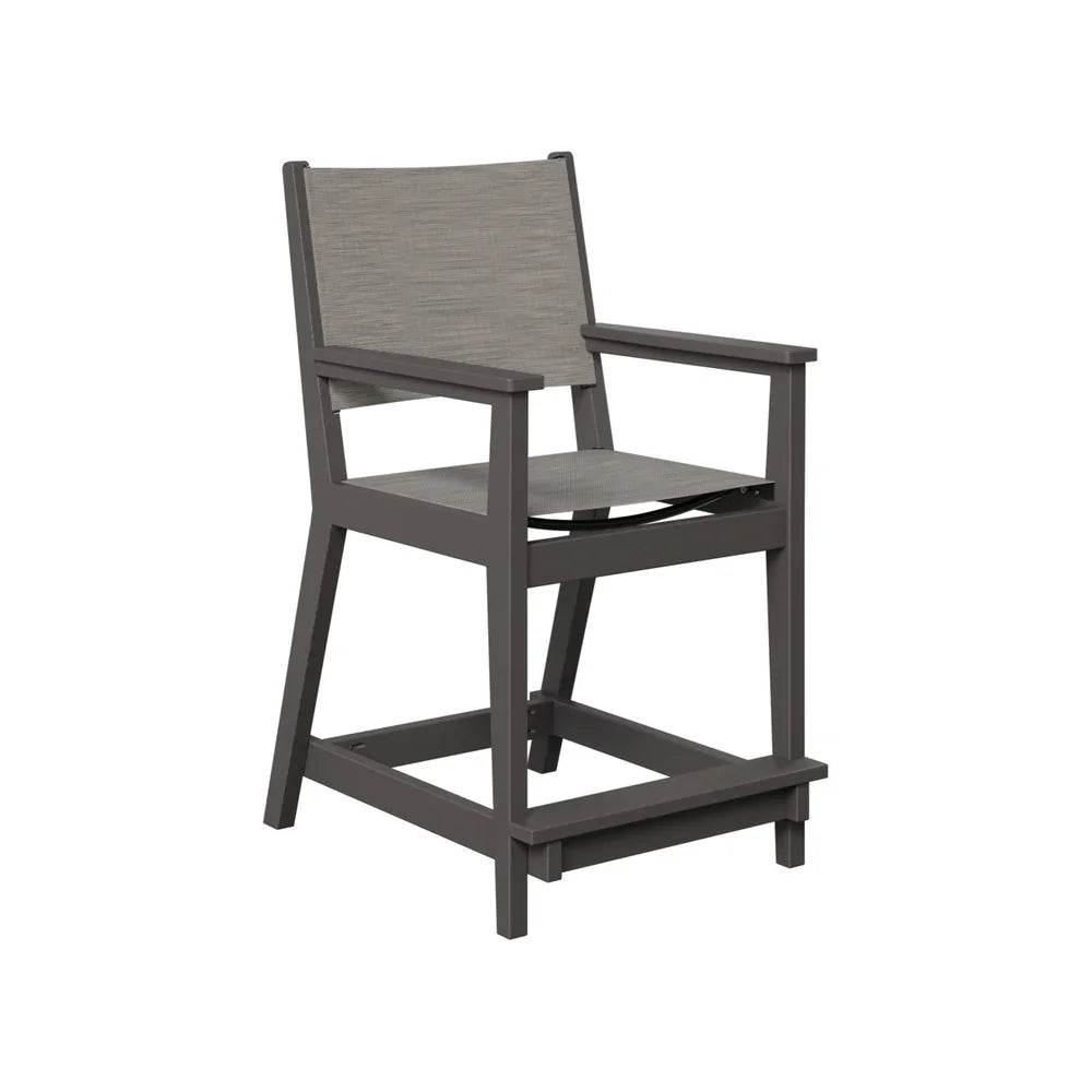Mayhew Padded Sling Counter Arm Chair