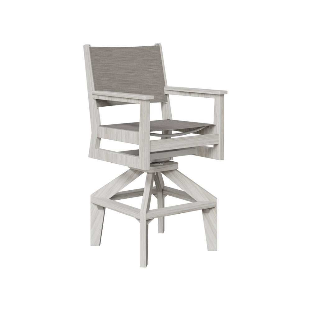 Mayhew Sling Swivel Bar Chair