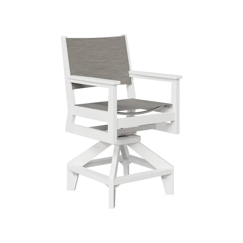 Mayhew Padded Sling Swivel Counter Chair