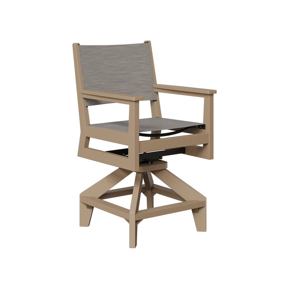 Mayhew Sling Swivel Counter Chair
