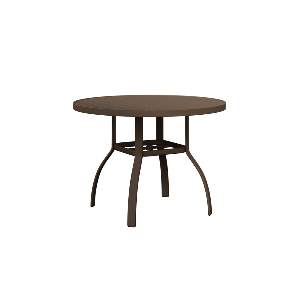 Murphy 42" Round Dining Table with Umbrella Hole