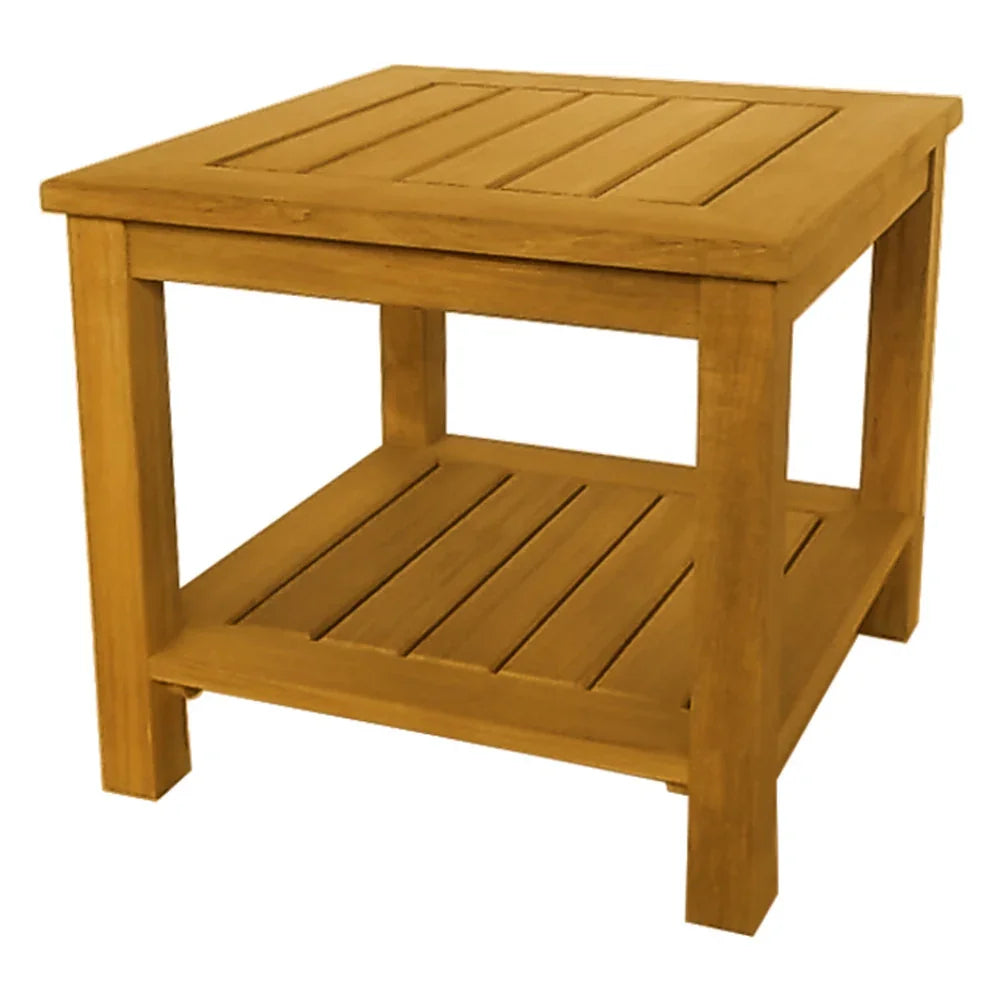 Newport Side Table with Lower Shelf