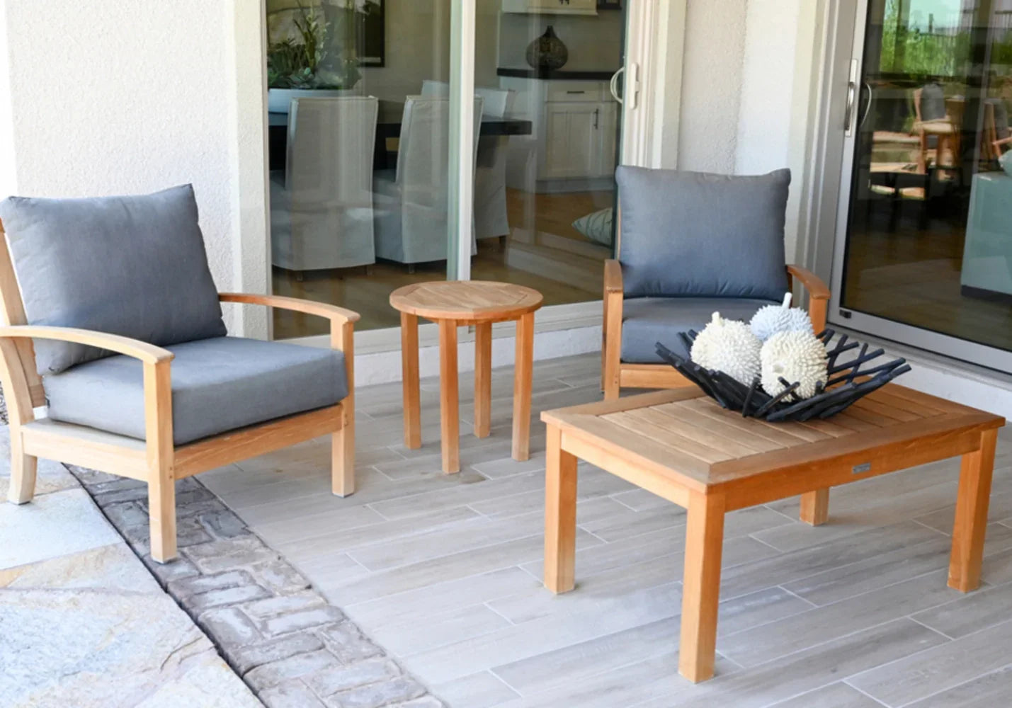 Newport 40" Rectangular Coffee Table view 2