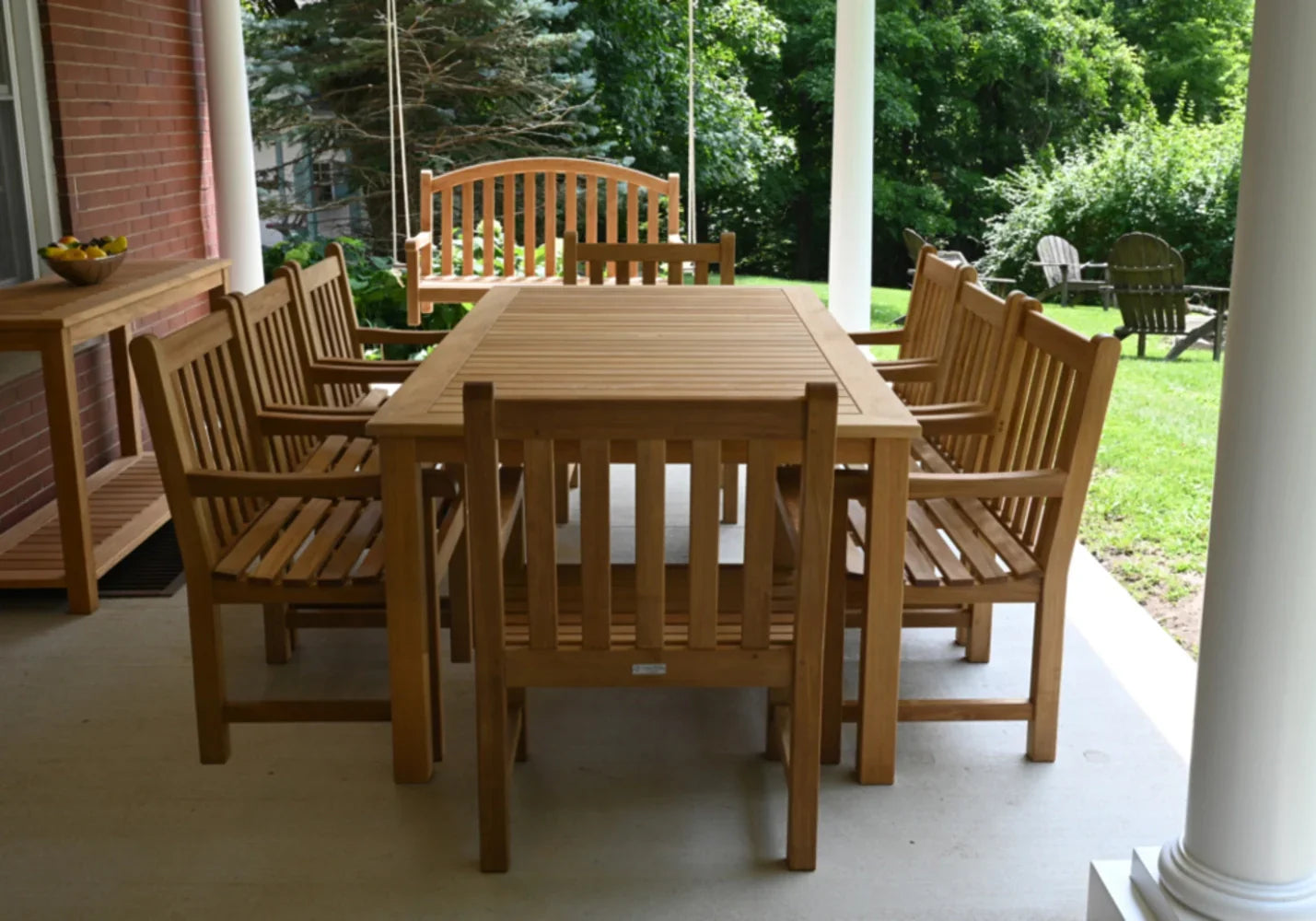 Newport 86" Rectangular Dining Table view 10