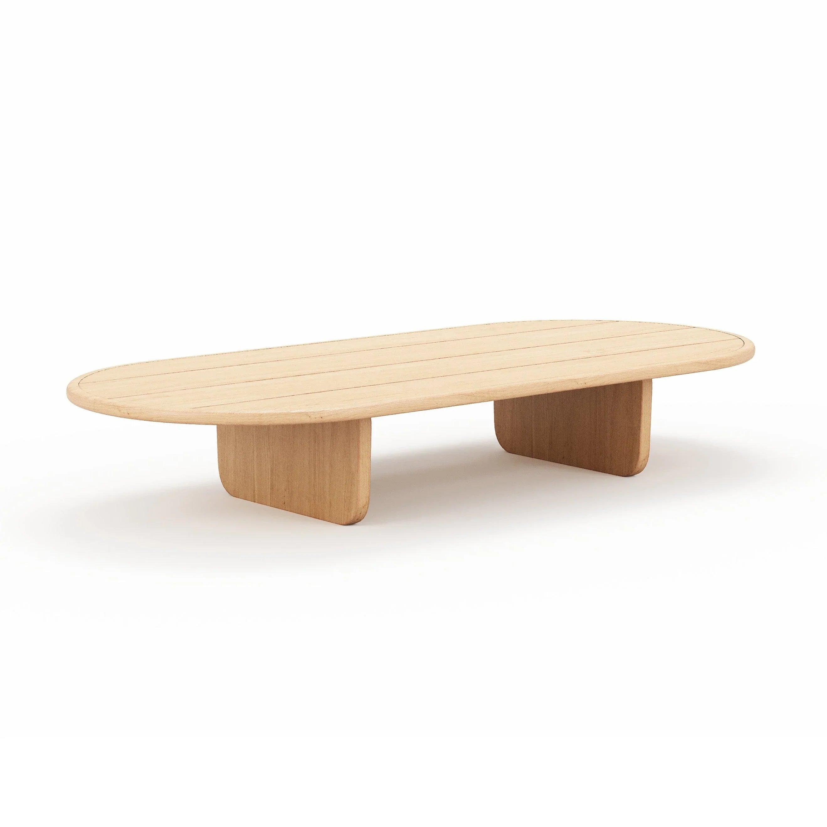 Teak Oval Coffee coffee table