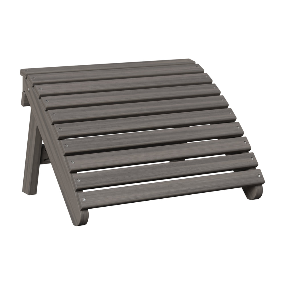 Folding Adirondack Footstool view 6