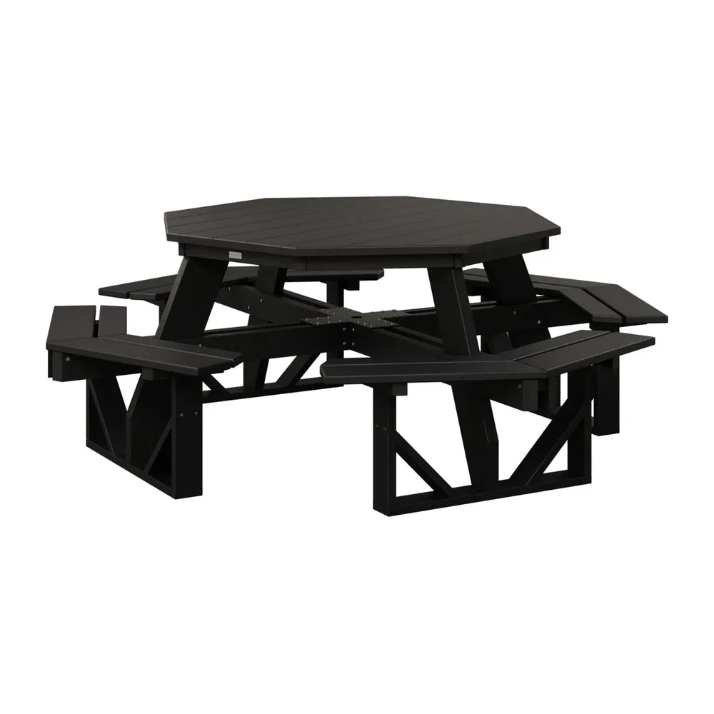 Octagon Picnic Table view 3