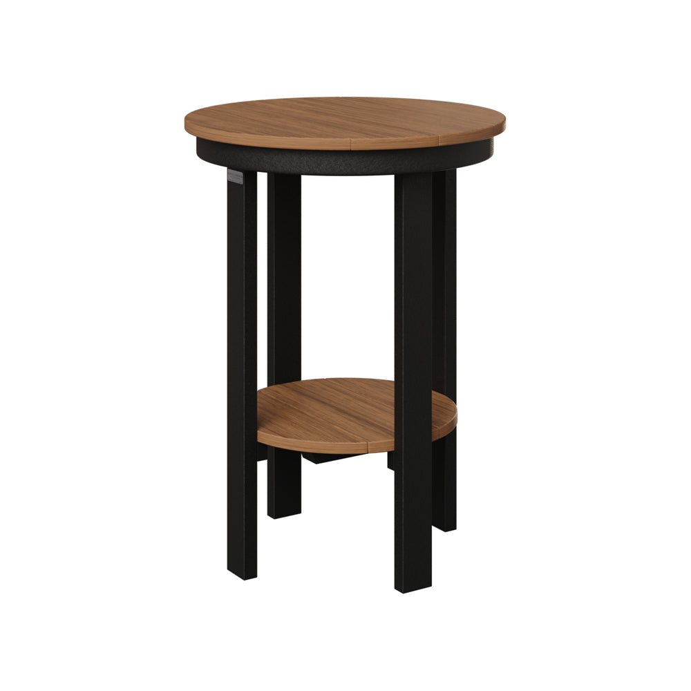 Round Counter Height End Table view 2