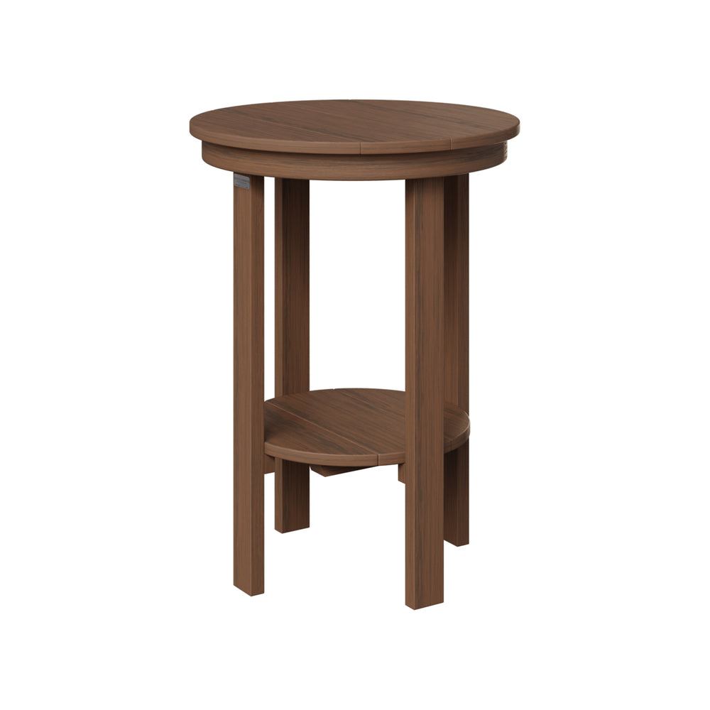 Round Counter Height End Table view 4