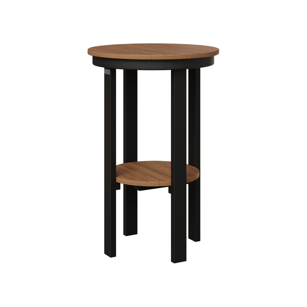 Round Bar Height End Table view 2