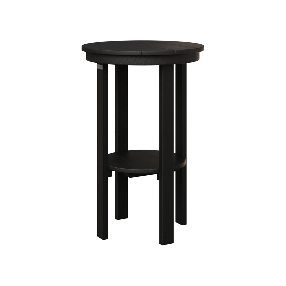 Round Bar Height End Table view 3