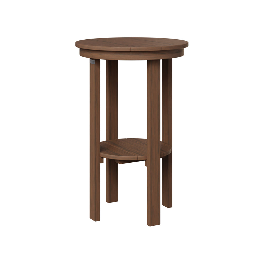 Round Bar Height End Table view 4
