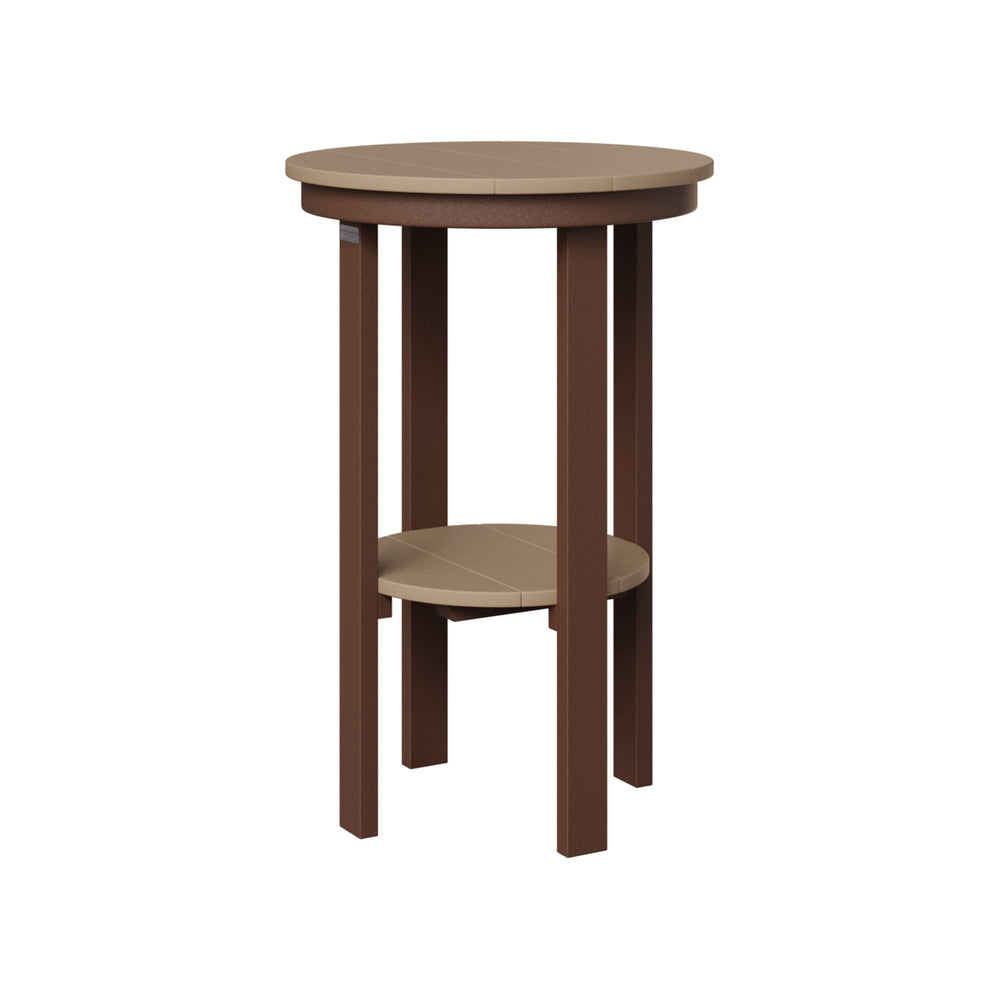 Round Bar Height End Table view 5