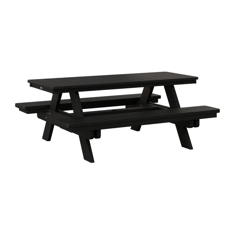 Rectangular Picnic Table view 3