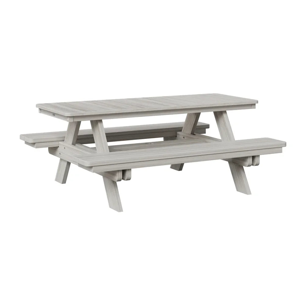 Rectangular Picnic Table view 7