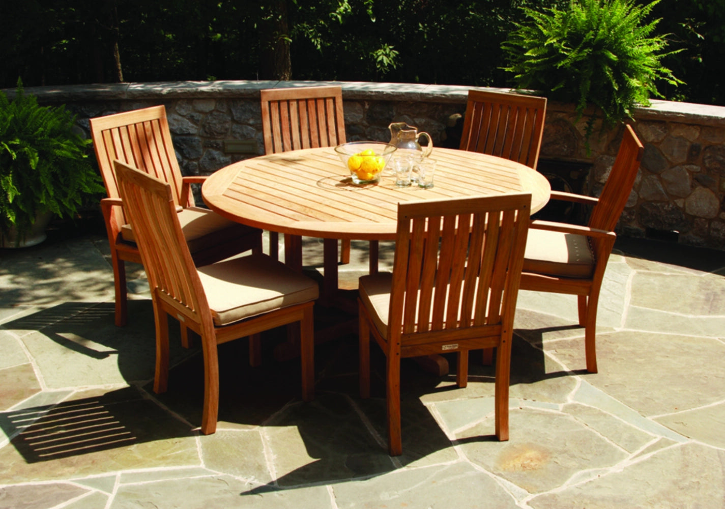 Oxford 60" Round Dining Table view 2