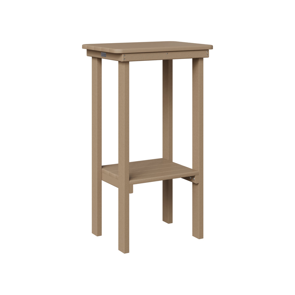Rectangular Bar Height End Table