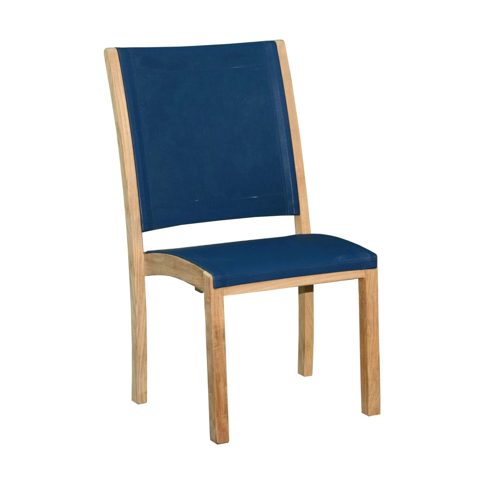 Riviera Stacking Sling Dining Side Chair view 3