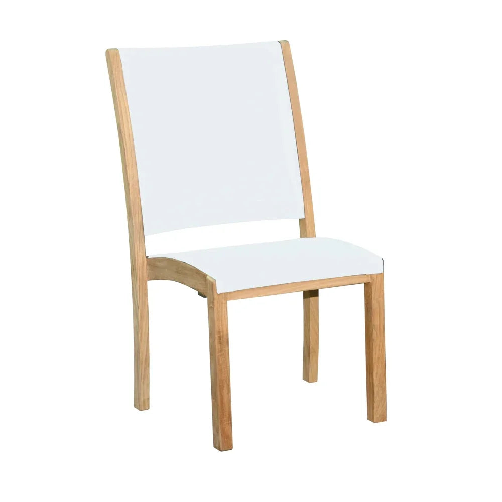 Riviera Stacking Sling Dining Side Chair view 5