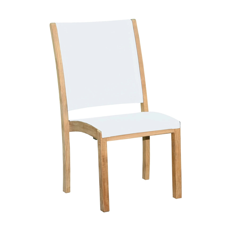 Riviera Stacking Sling Dining Side Chair view 5