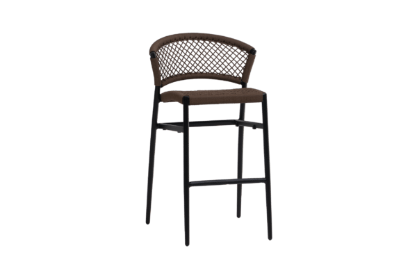Ria Bar Side Chair - Brown Durarope