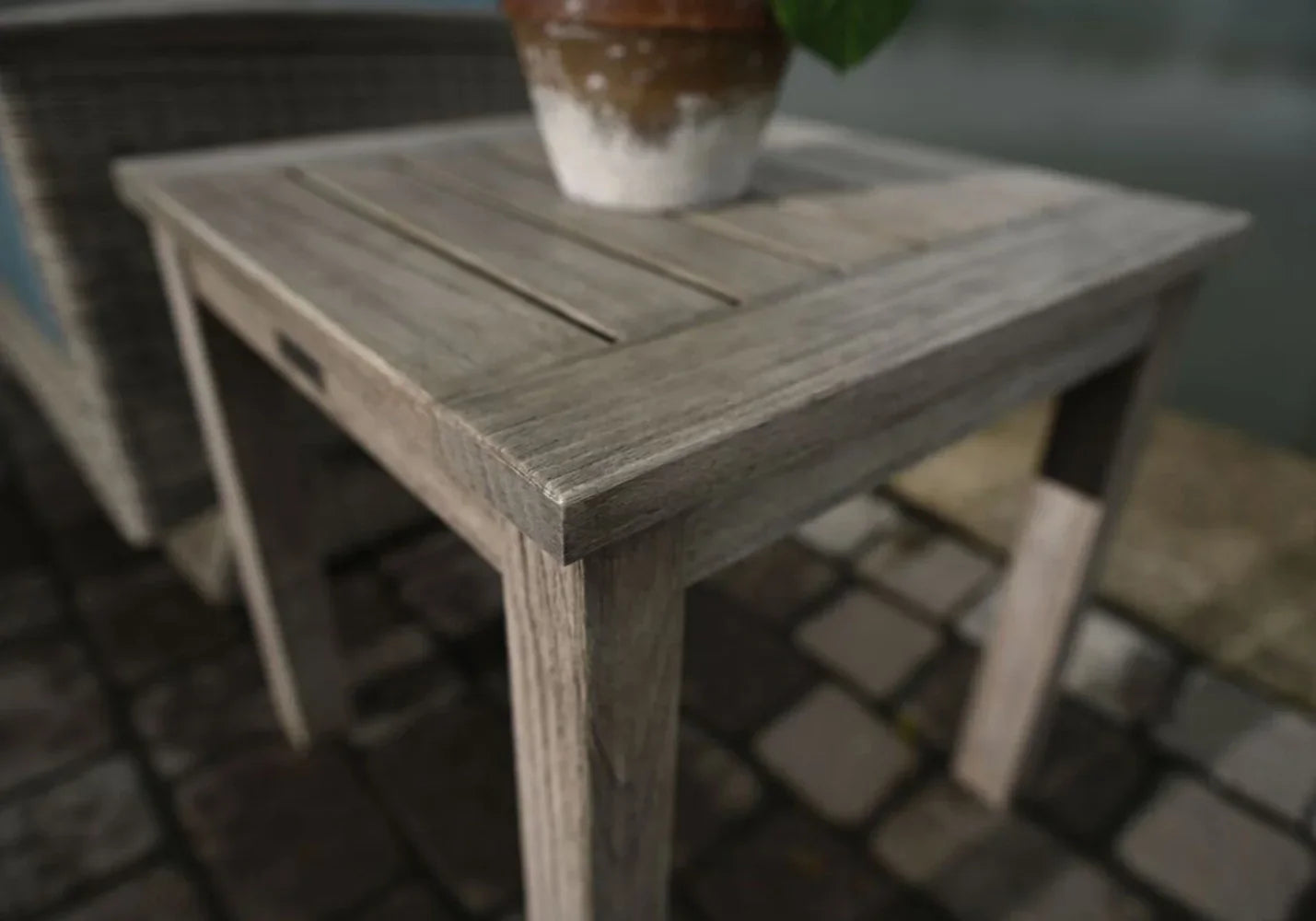 Shelburne 20" Square Side Table view 3