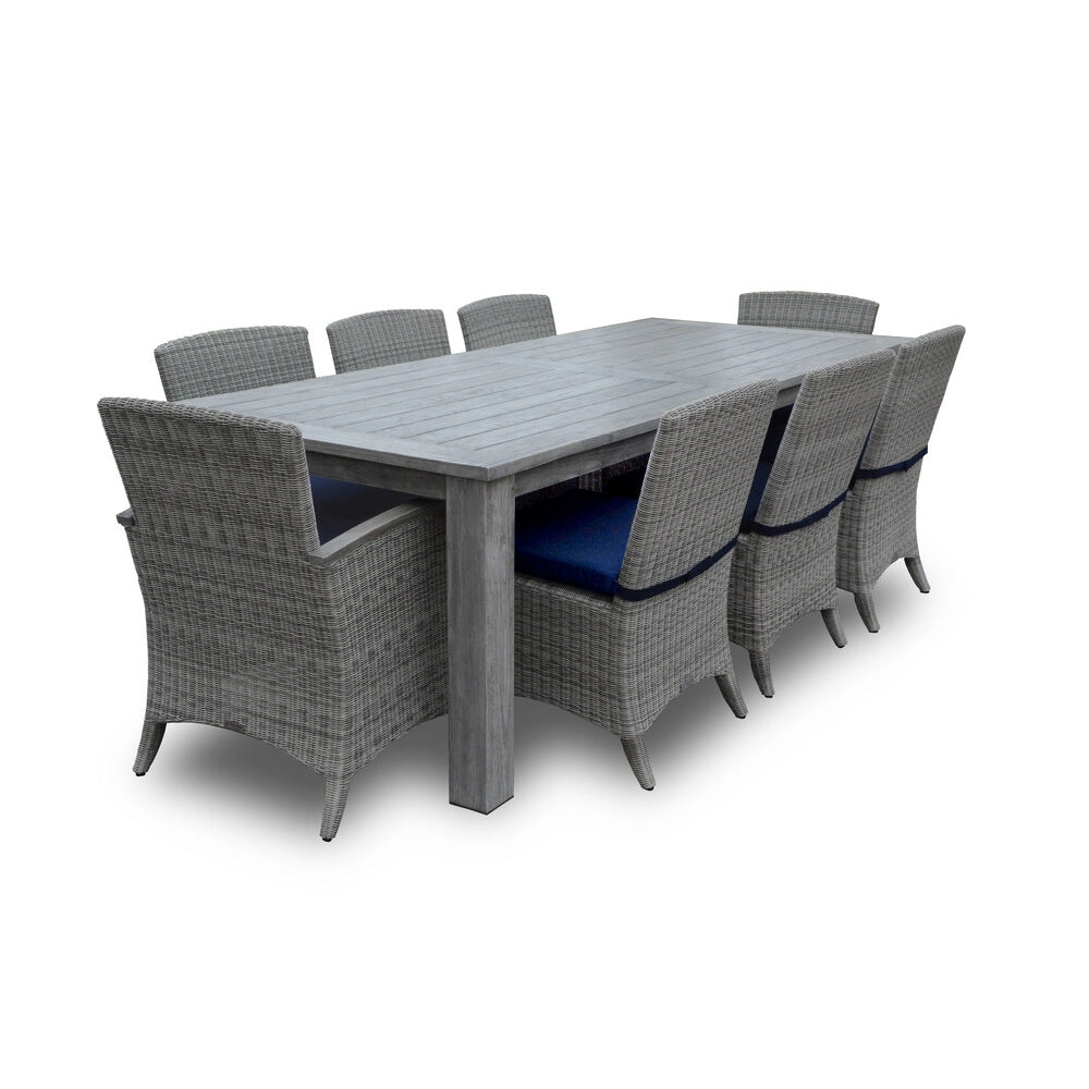 Shelburne 96" Rectangular Dining Table By Three Birds Casual