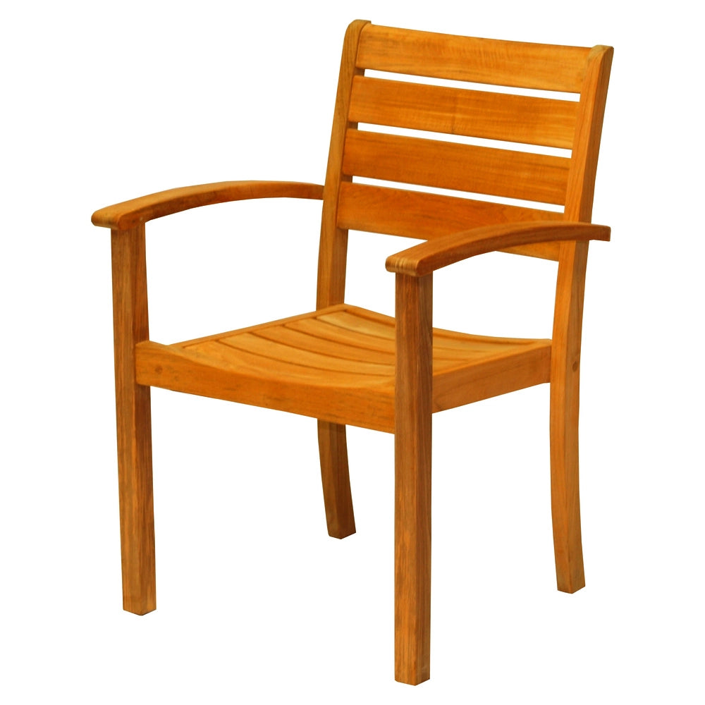 Sedona Stacking Dining Arm Chair view 2