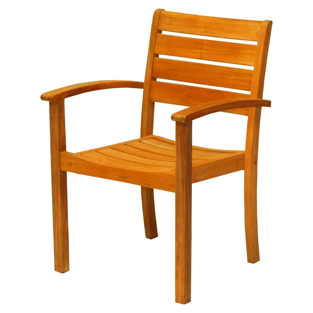 Sedona Stacking Dining Arm Chair view 2