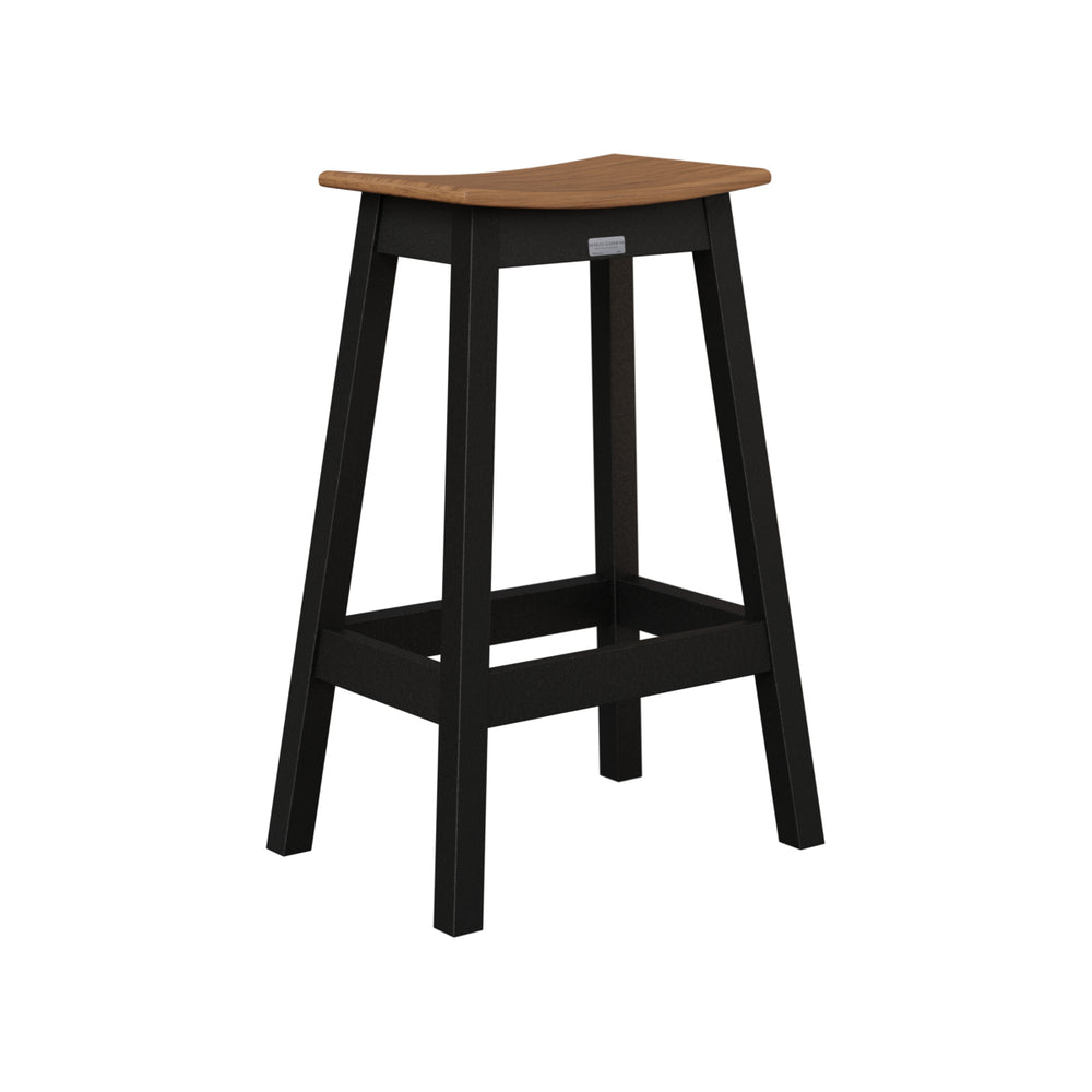 Saddle Bar Stool view 2